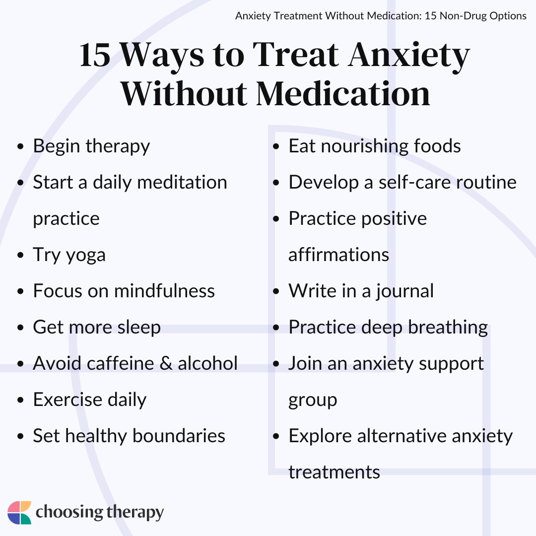 Proven Anxiety Treatments Without Medication - Calmerry