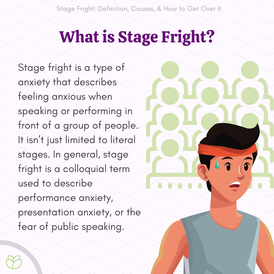 essay on stage fright