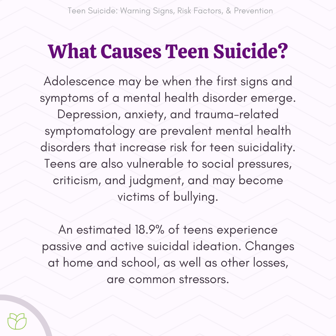 What Causes Teen Suicide?