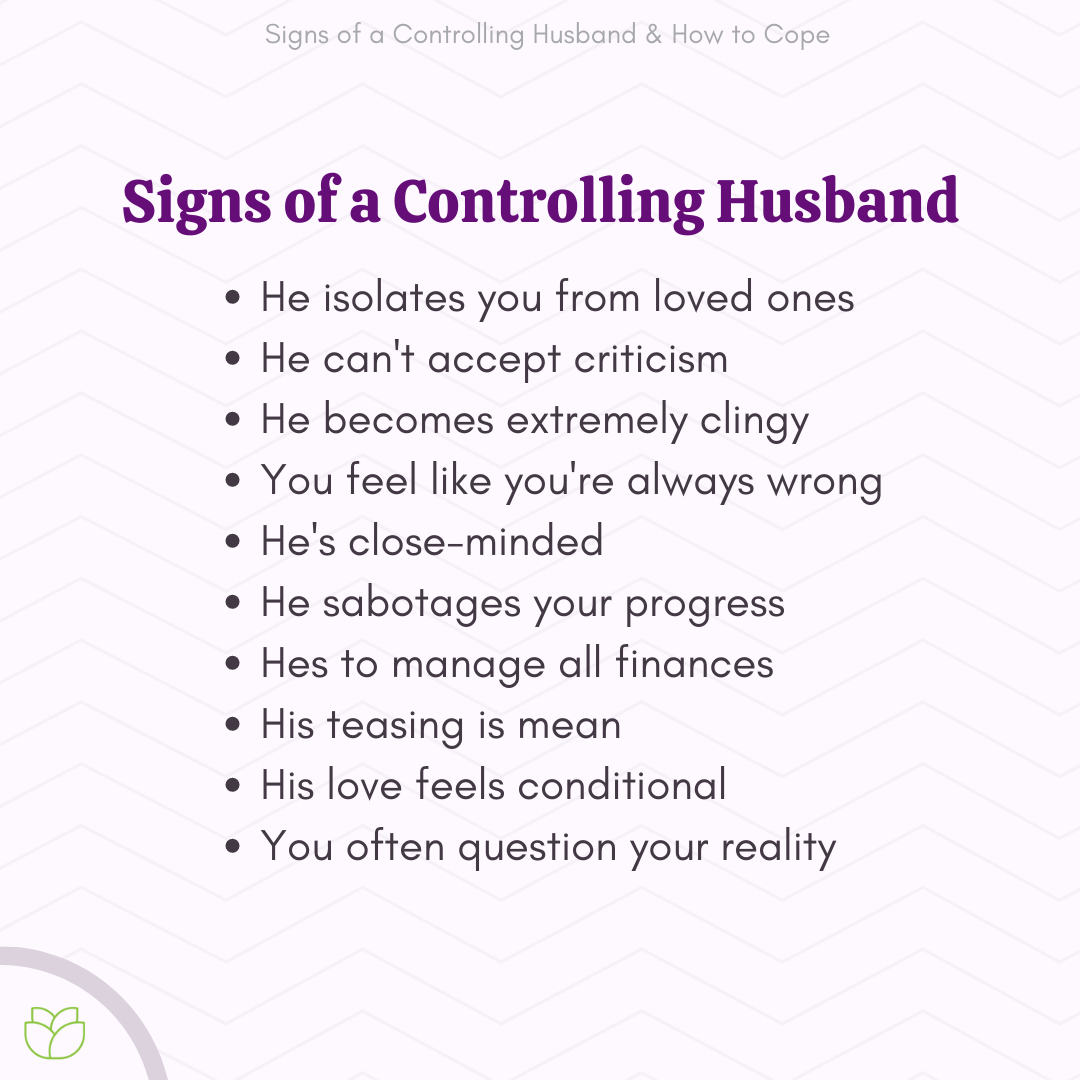 20 Signs Your Husband Is Controlling and What You Can Do