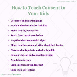 How to Teach Your Kids Consent