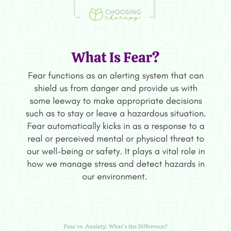 Fear vs. Anxiety What’s the Difference?