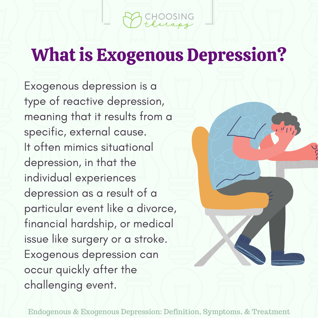 What is Exogenous Depression?