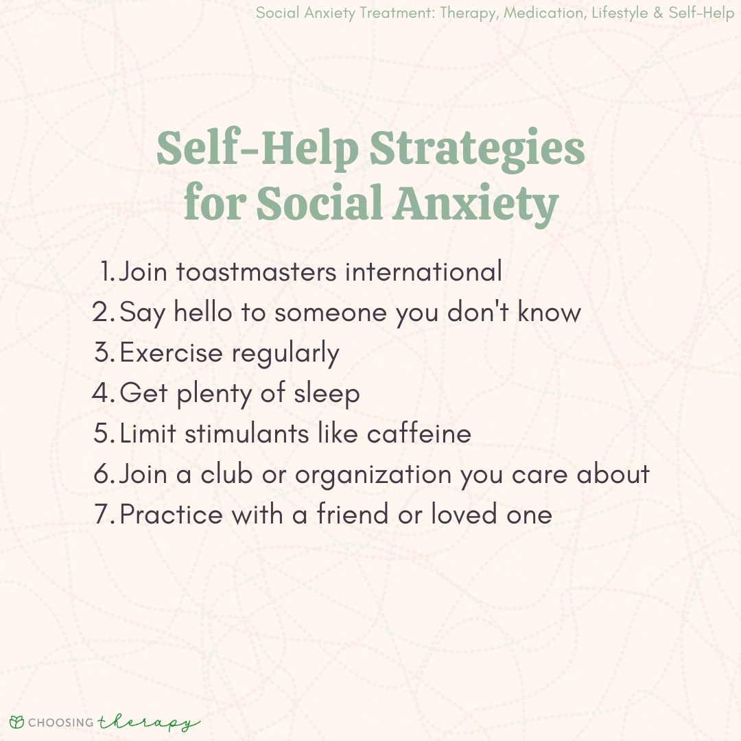 Self-Help Strategies for Social Anxiety
