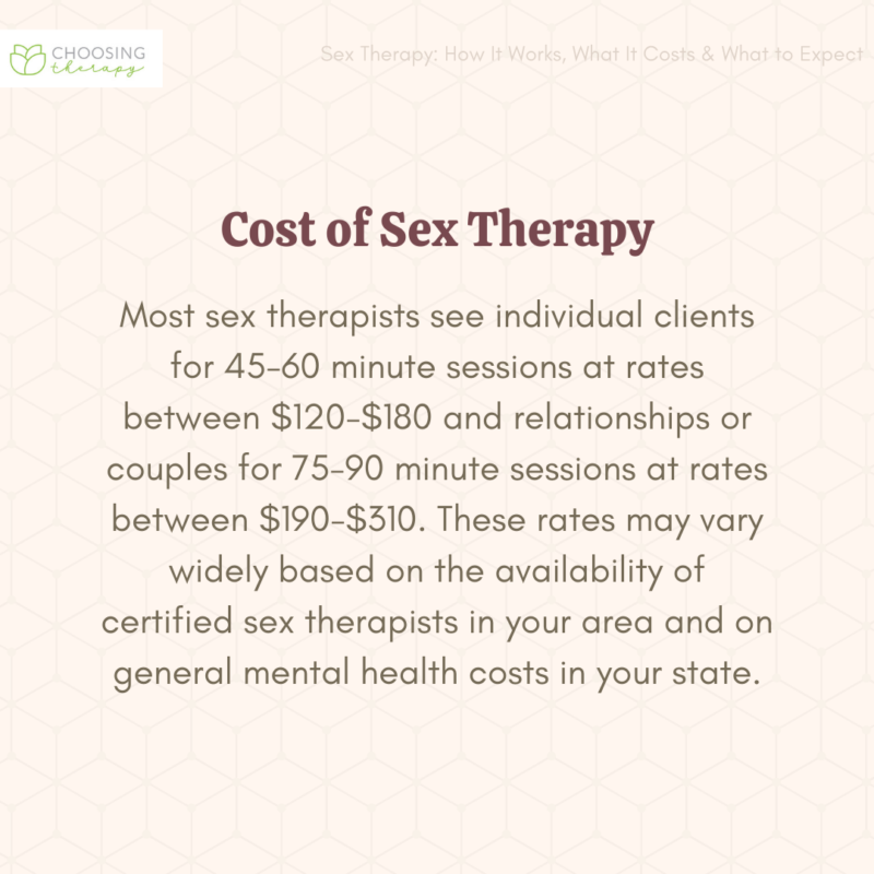 How Does Sex Therapy Work?