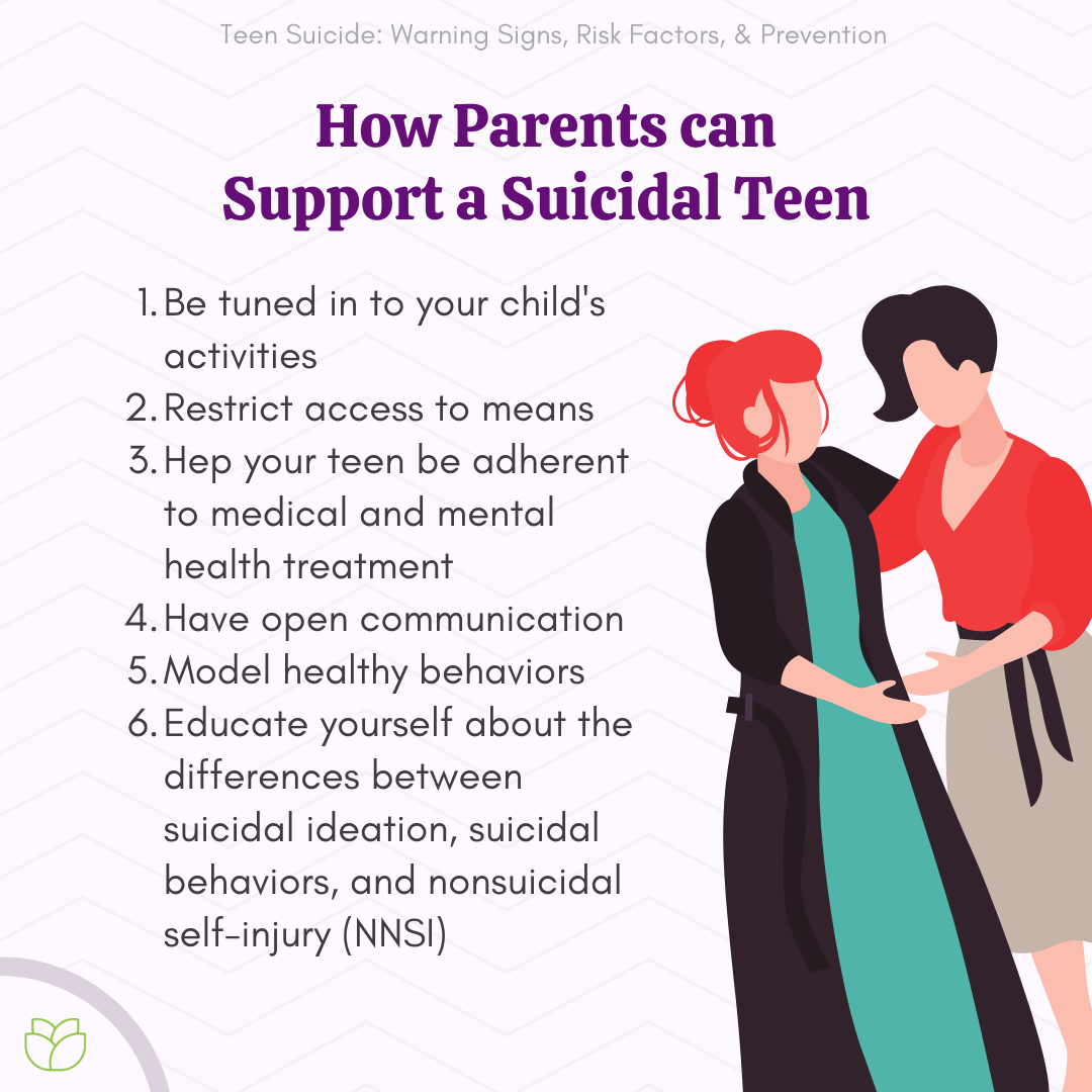 How Parents Can Support a Suicidal Teen