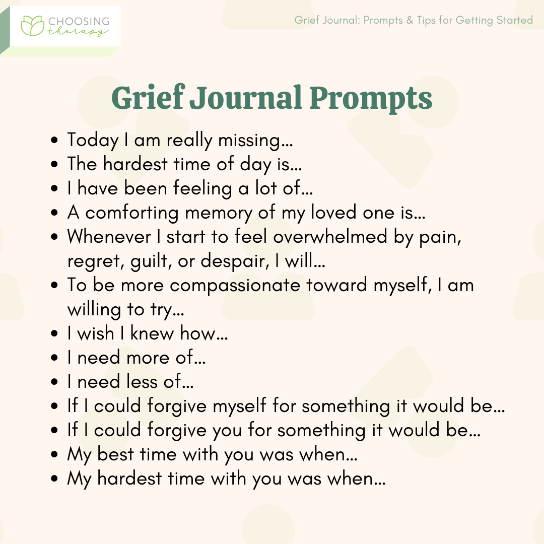 creative writing about grief