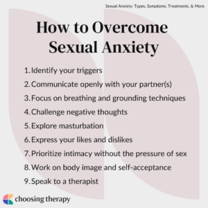 How to Overcome Sexual Anxiety