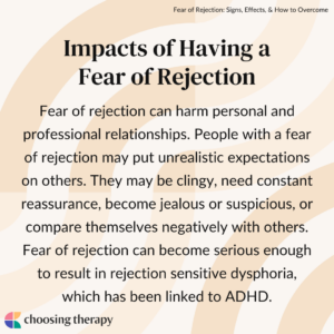 Impacts of Having a Fear of Rejection