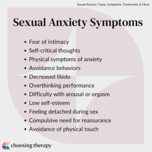 Sexual Anxiety Symptoms