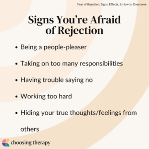Signs You’re Afraid of Rejection