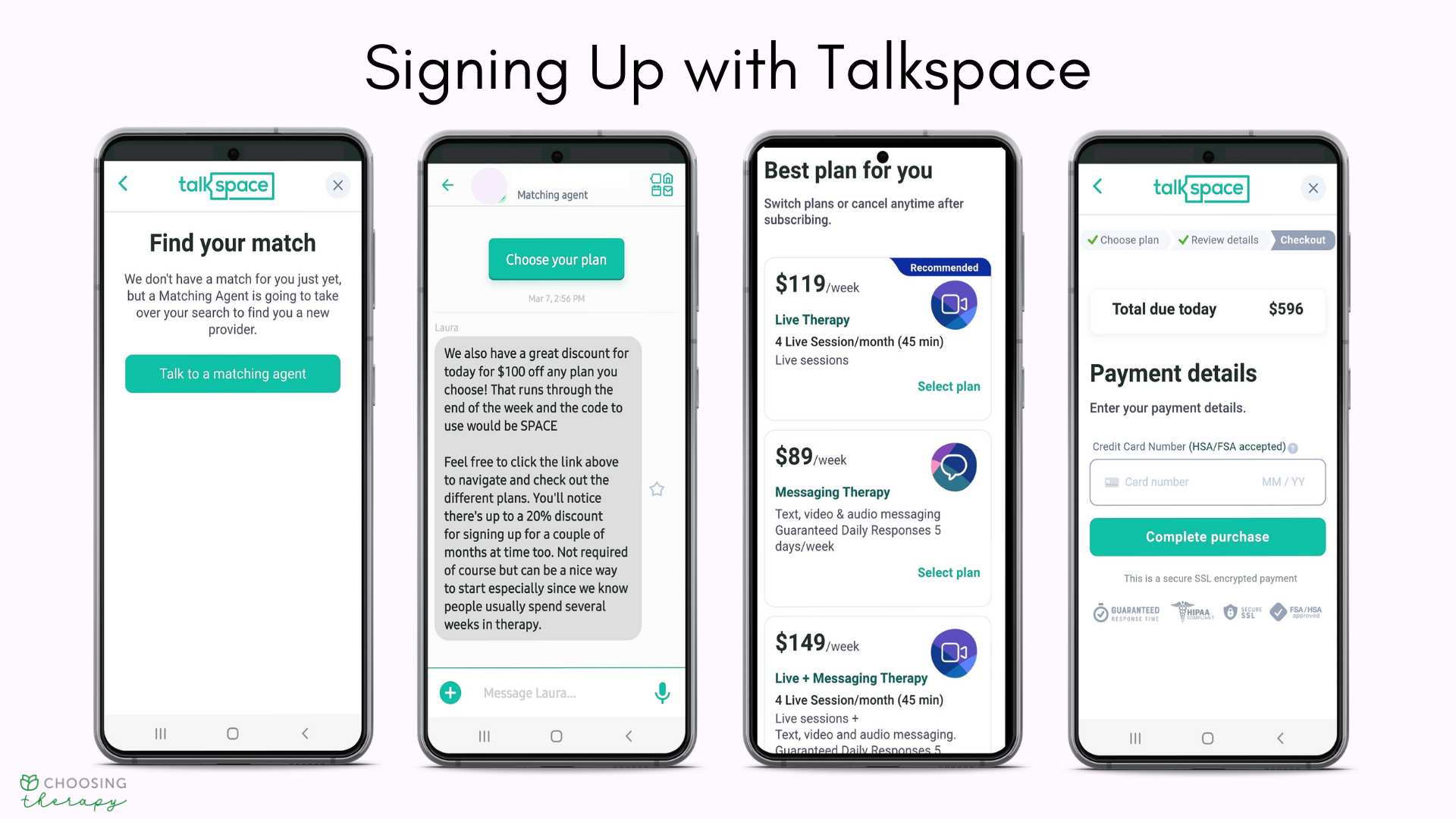 2022 Talkspace Review Pros, Cons, & Cost of Their Online Therapy