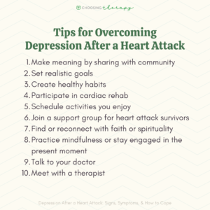 Tips for Overcoming Depression After a Heart Attack