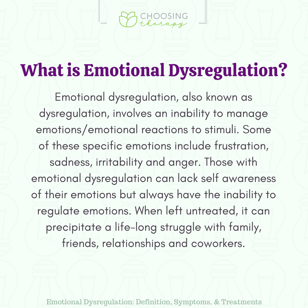 What Is Emotional Dysregulation