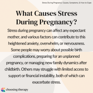 What Causes Stress During Pregnancy?