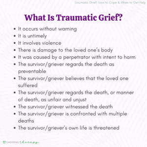 What is Traumatic Grief?