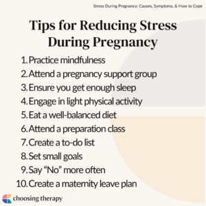 Tips for Reducing Stress During Pregnancy