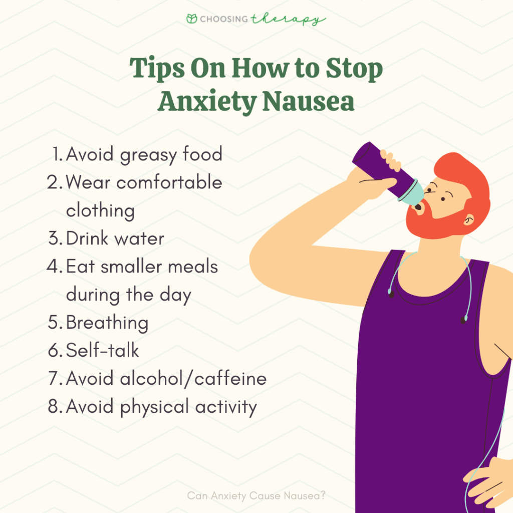 Anxiety Nausea Why It Happens & How to Cope