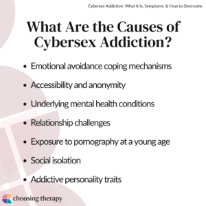 What Are The Causes of Cybersex Addiction