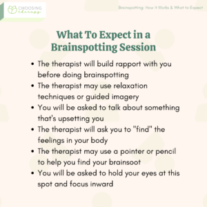 What To Expect in a Brainspotting Session