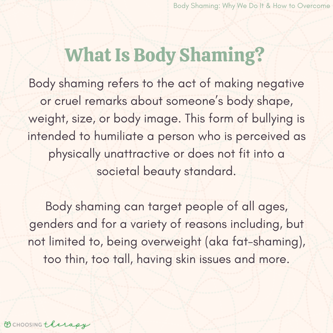 what is body shaming essay