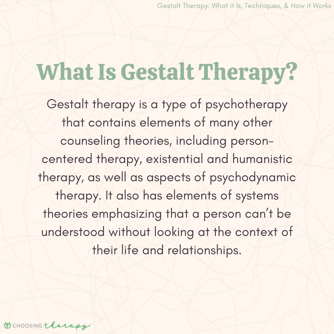 What is Gestalt Therapy
