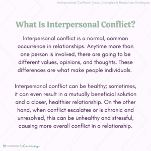 What Is Interpersonal Conflict?