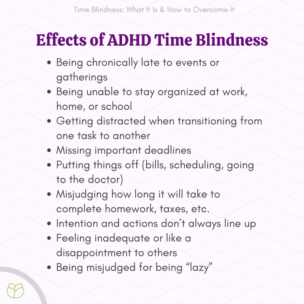 What Is Time Blindness?