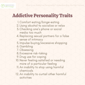 Addictive Personality Traits