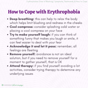 How to Cope with Erythrophobia