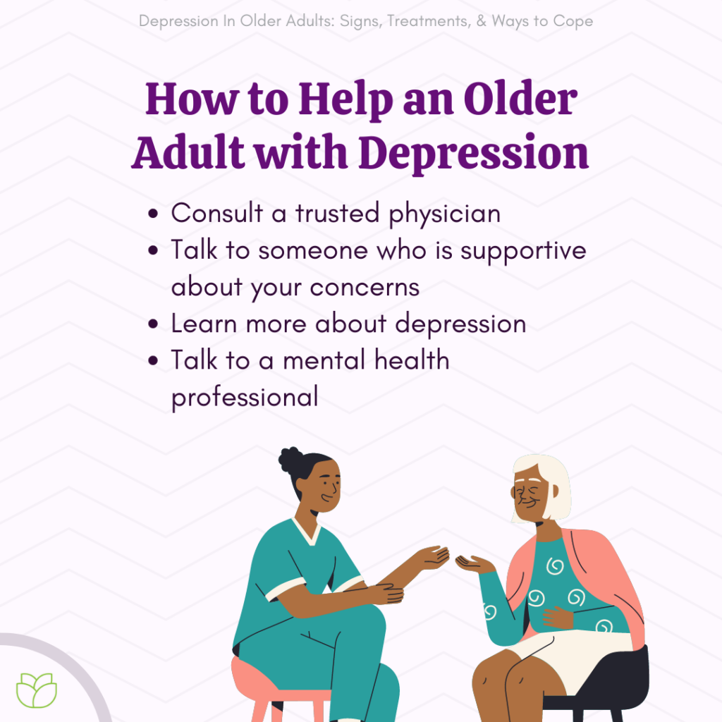 Depression In Older Adults: Signs, Treatments, &amp; Ways to Cope