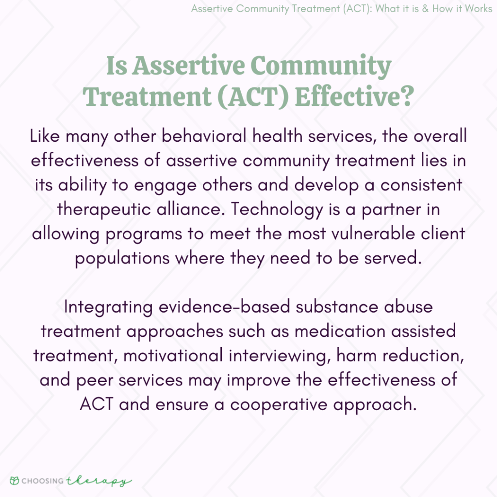 What Is Assertive Community Treatment?