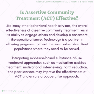 Is Assertive Community Treatment (ACT) Effective