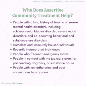 Who Does Assertive Community Treatment Help