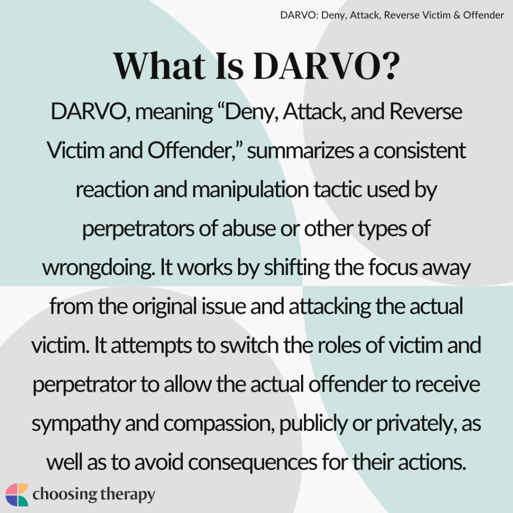 What Is DARVO How Can It Be Resisted What Is DARVO How Can It Be Resisted
