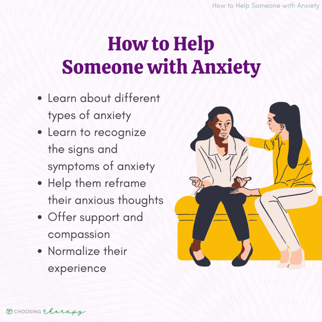 22 Ways to Help Someone With Anxiety