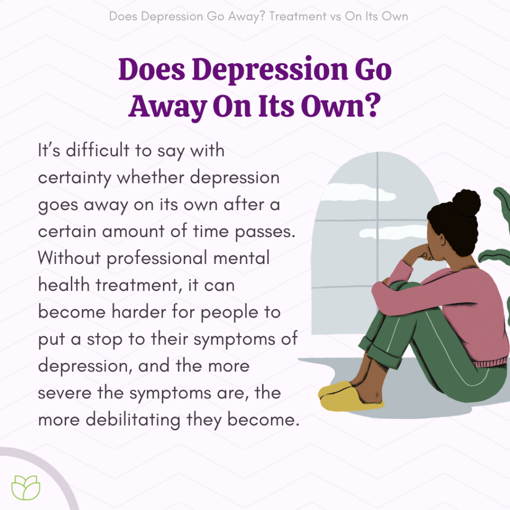 Does depression ever go away 