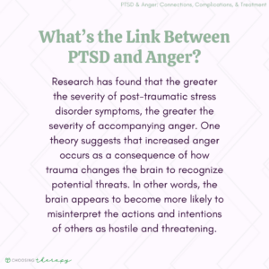 Link Between PTSD & Anger
