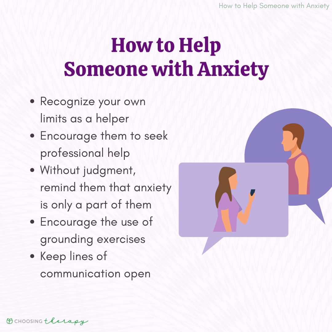 22 Ways to Help Someone With Anxiety