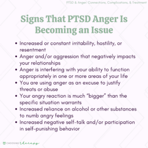 Signs That PTSD Anger Is an Issue