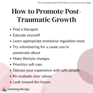 How to Promote Post-Traumatic Growth