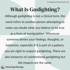 What Is Gaslighting