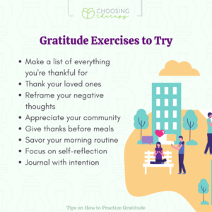 Gratitude Exercises to Try