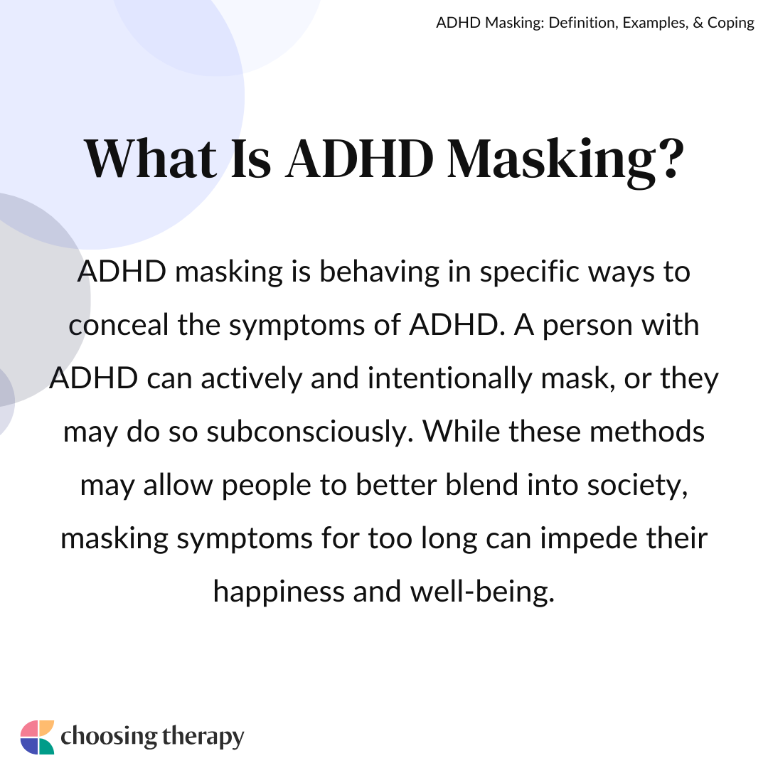 ADHD Masking Everything You Need to Know