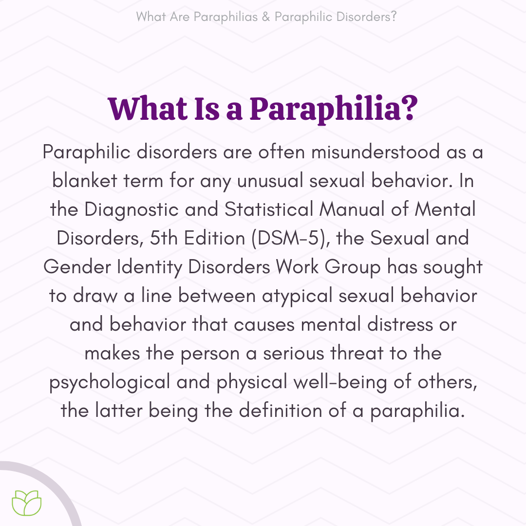 assignment controversy associated with personality and paraphilic disorders