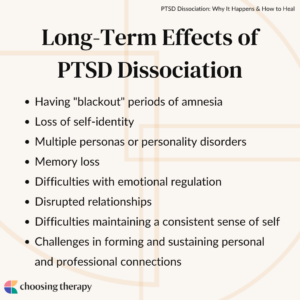 Long-Term Effects of PTSD Dissociation