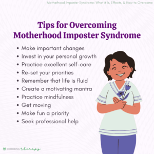 Tips for Overcoming Motherhood Imposter Syndrome