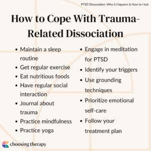 How to Cope With Trauma-Related Dissociation
