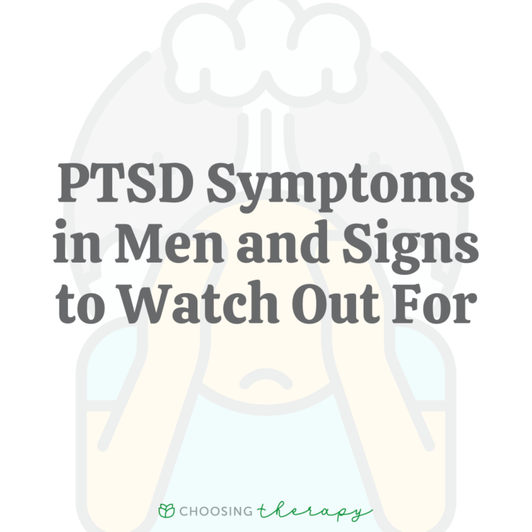 PTSD Symptoms in Men and Signs to Watch Out For