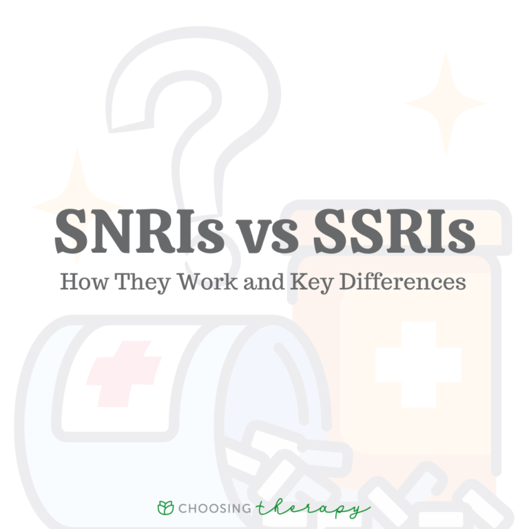 SNRIs vs. SSRIs How They Work & Key Differences